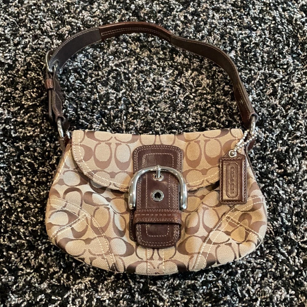 Coach Soho Signature Flap Bag 11862